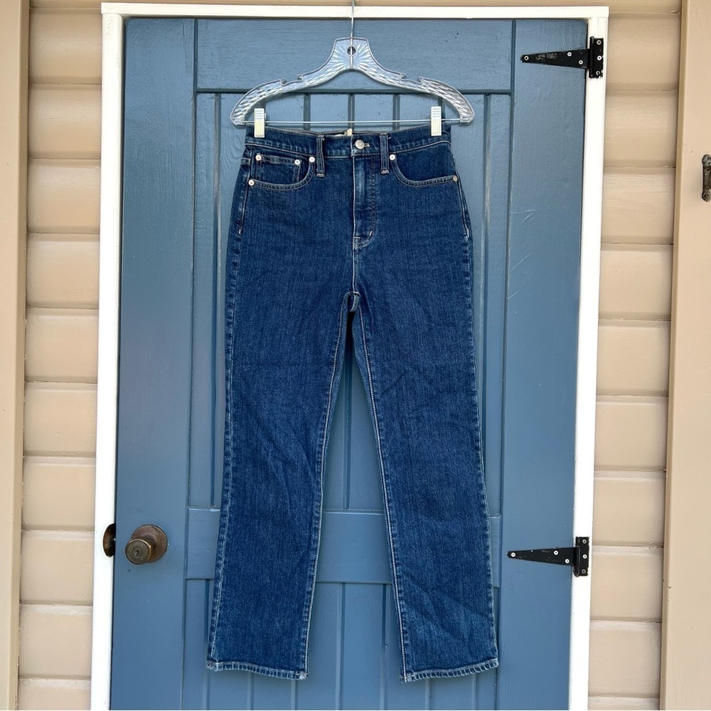 Madewell Slim Demi-Boot Blue Jeans Women’s Size 25